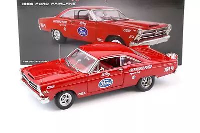 1:18 GMP 1966 Ford Fairlane 427 Prototype Hayward Ford Ed Terry Red 18974 • $224.48