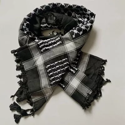 Keffiyeh Shemagh All Original Made In Palestine Arab Scarf Kufiya Arafat Cotton. • $23.08