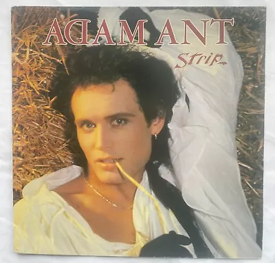 Adam Ant Strip 10 Track Vinyl Album CBS25705 New Wave • £10.22