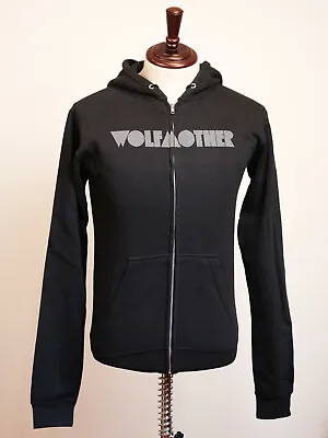 WOLFMOTHER FLAMING WOLF HEAD LOGO ZIP HOODIE - S M L XL - OFFICIAL NEW Jumper • $69.95