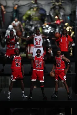 Enterbay Chicago Bulls Collection Michael Jordan Rodman Pippen 1/6 Figures RARE! • $1699
