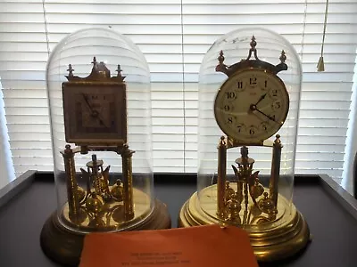 Vintage Schatz & Kundo Anniversary Clock With Key & Original Instructions Lot • $125