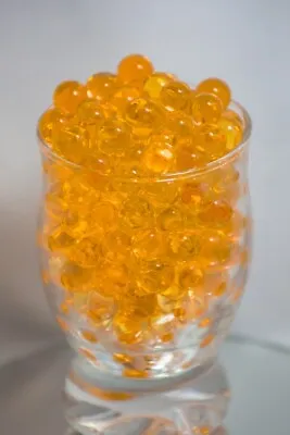 Original Deco Beads Gel Vase Filler Centerpiece Water Absorbing (Lemon Drop) • $3.69