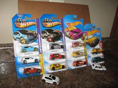 $69.99 • Buy Hot Wheels Lot Of 13 Volkswagen Golf GTI MK2 MK7 Variation K Mart VW New Models