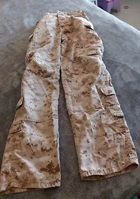 USMC DESERT FROG PANTS S-L Marpat Trouser Small Long  • $42.99