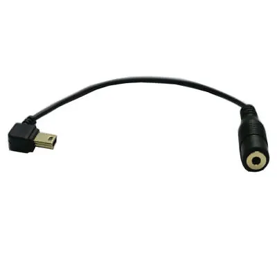 3.5mm Female To Mini USB Male Mic Adapter Audio Cable- GoPro 1 2 3 Hero3+ Hero 4 • $8.36