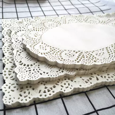 £41.80 • Buy 100pcs Placemat Party Table Mat Lace Paper Doyleys Mats Table Decor Accessories