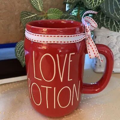 Rae Dunn LOVE POTION Red Valentine Mason Mug • $10.99