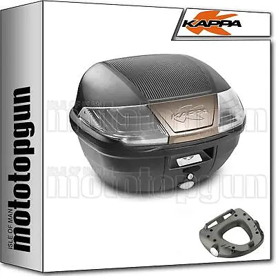 Kappa Top Case K400nt + Rear Rack Kawasaki Versys 650 2006 06 2007 07 2008 08 • £170