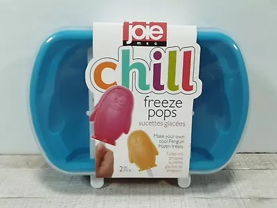 Joie Penguin  Freeze Pops Silicone Tray New Ice Silicone Mold • $12.58