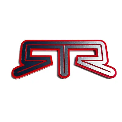 (1) RED RTR Emblem Fits FORD MUSTANG Rear Deck Lid Badge Nameplate Trunk Decal • $24.90