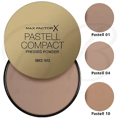 MAX FACTOR Pastell Compact Pressed Face Powder All Skin Types 20g *CHOOSE SHADE* • $15.99