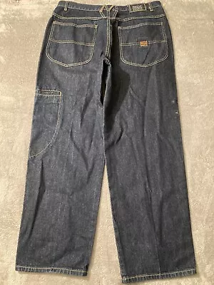 Marithe Francois Girbaud Jeans Mens 36m (36x30) Blue Straight Baggy Y2K Skater • $32.77