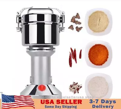 $69.89 • Buy 700g High Speed Electric Herb Grain Grinder Cereal Mill Flour Powder Machine USA