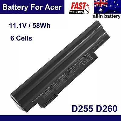 AL10A31 AL10B31 Battery For ACER Aspire One D260 D270 D255 D255E D257 522 722 • $27.99