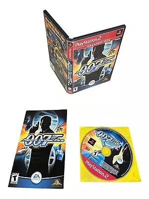 Sony PlayStation 2 PS2 CIB COMPLETE TESTED James Bond 007 Agent Under Fire GH • $6.99