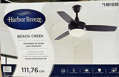 PARTS FOR Harbor Breeze Beach Creek 44-in Matte Black LED Ceiling Fan With Light • $15