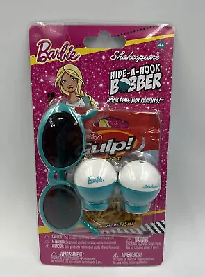 Barbie Fishing Sunglasses Kids Accessory Kit Brand New Shakespeare Hide-A-Hook • $10.99