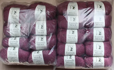 Elsebeth Lavold Tweedy Wool Yarn 18 Balls Brand New Heather • $75
