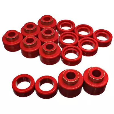 Energy Suspension 3.4122R Fits Chevy Xtra Cab 2&4Wd Body Mts - Red • $118.99