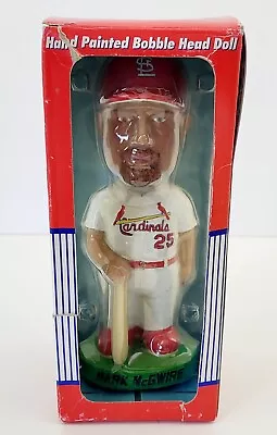 Mark McGwire St Louis Cardinals Hand Painted Bobble Head Doll Collectible Series • $7.99