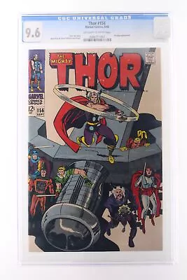 Thor #156 - Marvel 1968 CGC 9.6 Mangog And Recorder Appearance. • $249