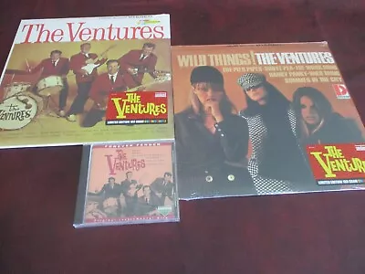 The Ventures  S/t + Wild Things Rare Yellow Vinyl 180gram Audiophile Lp Set + Cd • $95.99