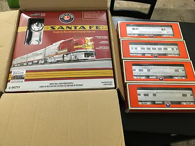 Lionel 6-84719 Santa Fe Super Chief Set + Add On 6-84724 6-84725 2227240 2227230 • $147.50