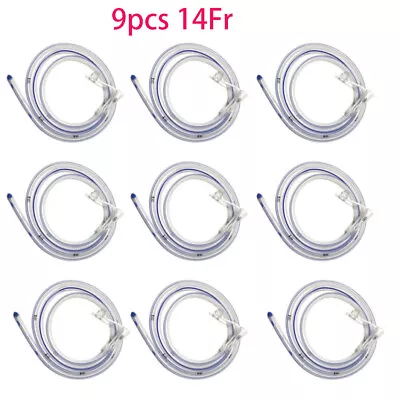 Disposable Medical Gastrostomy Peg Tube Silicone Feeding Tube In Stomach 14-18Fr • $36.79