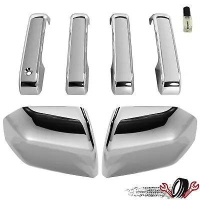 For 15-20 2015-2020 Ford F150 Top Half Mirror Caps Covers & Door Handle Covers • $43.50