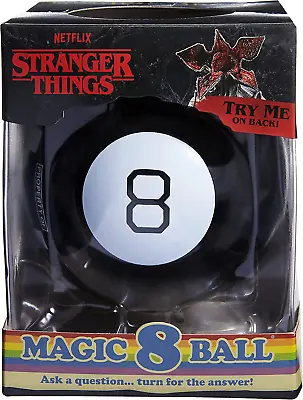 Magic 8 Ball Stranger Things T Limited Edition Fortune Telling Novelty Toy • $14.12