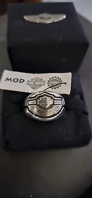 100th Anniversary Harley Davidson Ring 925 Sterling Silver Ring  • $159.95
