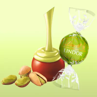 Lindt Lindor Milk Pistachio Fathers Day / Anniversary /Wedding Party Favors Gift • £7.99