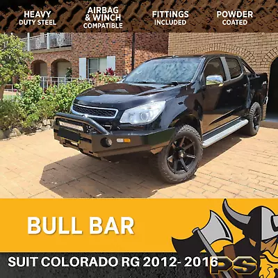 Viking X Rocker Bar Bull Bar For Holden Colorado 2012-2016 Winch Compatible • $1199