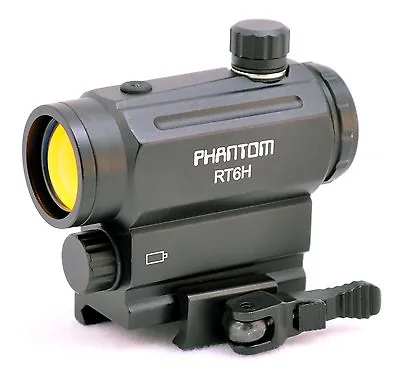 $89 • Buy PHANTOM Light Sensor CQB Mini Micro Red Dot Scope Sight With QD Riser Mount