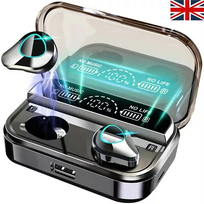 Bluetooth Wireless Headphones TWS Earphones Mini In-Ear Pods For IPhone Android • £7.79