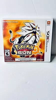 $15 • Buy Pokemon Sun Nintendo 3DS Case And Manual Only NO GAME Authentic