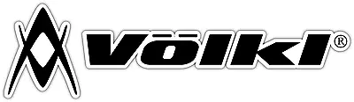 Völkl Volkl Snowboards Ski Tennis Car Bumper Window Sticker Decal 8 X2  • $3.85