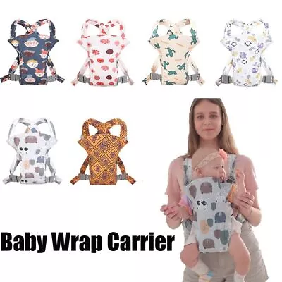 Baby Wrap Newborn Sling Infant Nursing Cover Carrier Breathable Infant Wrap • £9.13