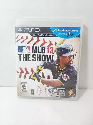 MLB 13 The Show For Sony PlayStation 3 PS3 2011 FAST FREE SHIPPING • $6.95