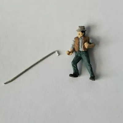 Arttista #1198 - Man With Pry Bar - O Scale Figure - Model Trains - NEW • $8.79