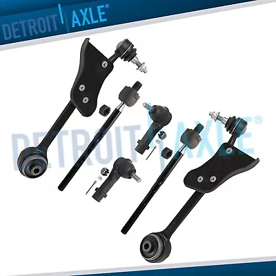 Front Lower Forward Control Arms + Tie Rod Ends Kit For 2015 - 2019 Ford Mustang • $118.09