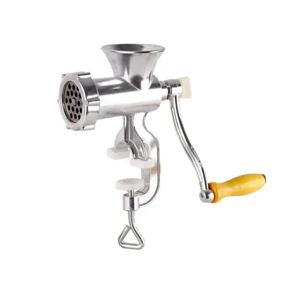 £8.99 • Buy Manual Rotary Meat Grinder Mincer Machine Food Aluminium Alloy Sausage Maker Hot