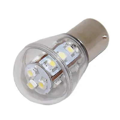 BA15s Single Contact 15 SMD3528 LED Bulb Replacement For 1141 1156 Cool White • $6.95