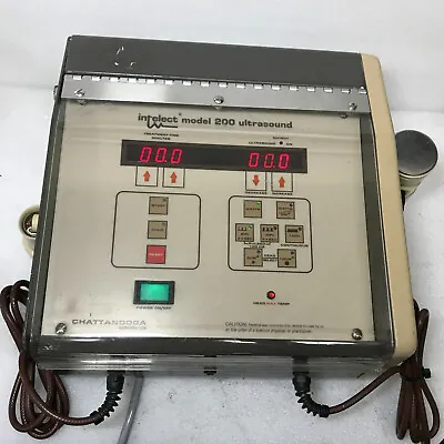 Chattanooga Intelect 200 LR-52372 Digital The Rapeutic Ultrasound Generator • $128.99