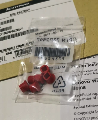 £4.95 • Buy Lenovo IBM ThinkPad TrackPoint Cap Variety Pack X6 Mouse Rubber Pointer 73P2697