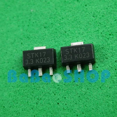 10pcs ~ 1000pcs New AMS1117-3.3 LM1117 AMS1117 3.3V Voltage Regulator SOT-89 • $4.41