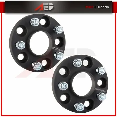 2X 5x4.5 20mm Hubcentric Wheel Spacers 12x1.5 For Toyota Hyundai Sonata Mazda 3 • $38.49