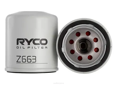Oil Filter Z663 Ryco For Holden Caprice 6.2LTP LS3 WN Sedan 6.2 I V8 • $20.50