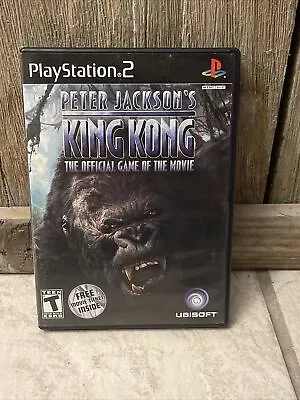 Peter Jackson's King Kong Playstation 2 PS2 Complete With Original Movie Ticket! • $39.90